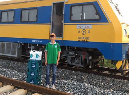 中國(guó)中車集團(tuán)JJC檢修列車-唐山站除甲醛施工案例