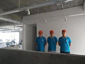 泰華金貿(mào)除甲醛施工案例