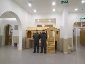 萬(wàn)科金域華府早教中心除甲醛施工案例